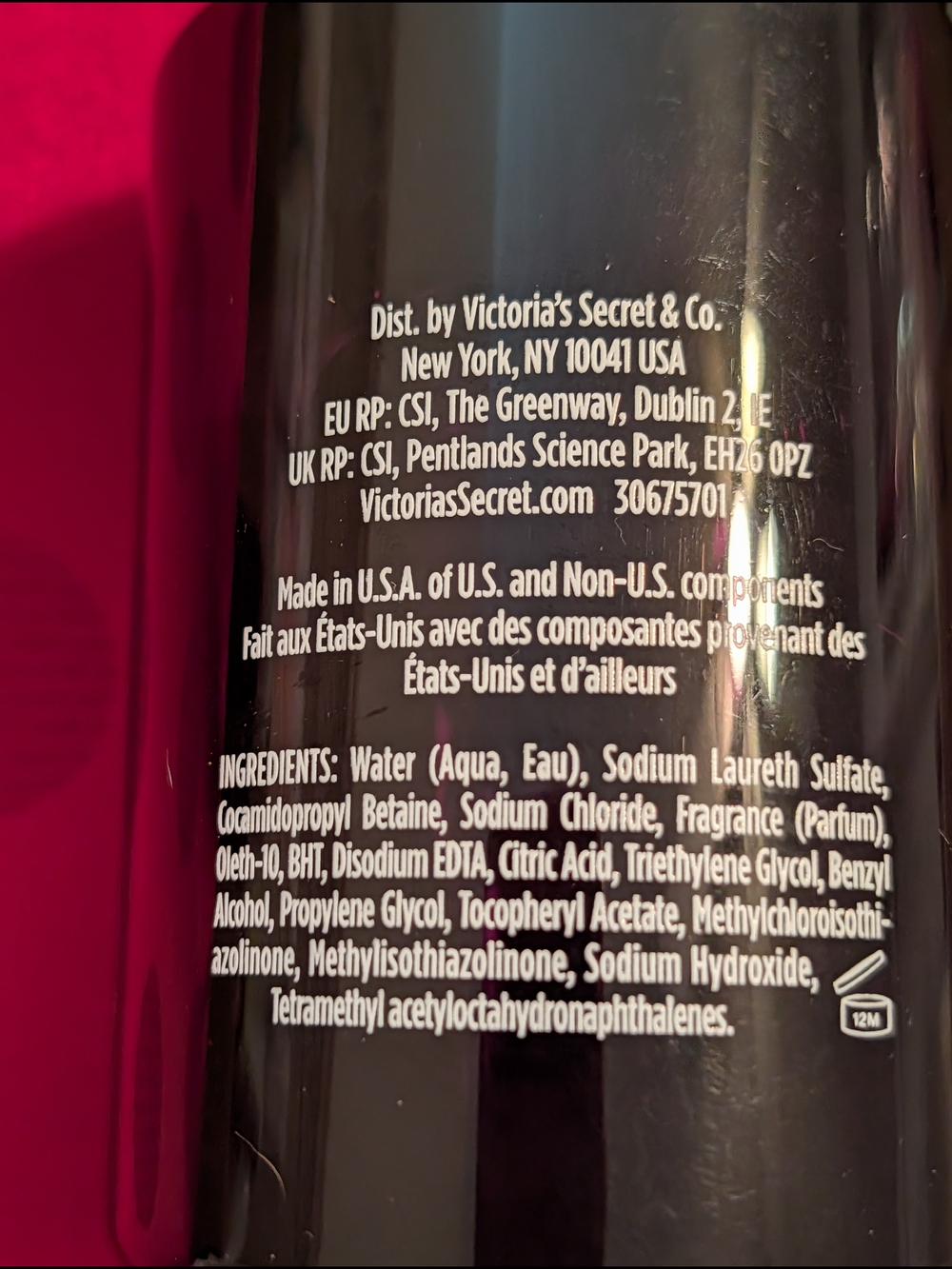 Victoria's Secret Midnight Vanilla Liquid Hand Wash Hand Soap 🆕 - Picture 3 of 5